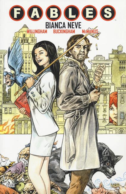 Bianca neve. Fables. Vol. 19 - Bill Willingham,Mark Buckingham,Shawn McManus - copertina