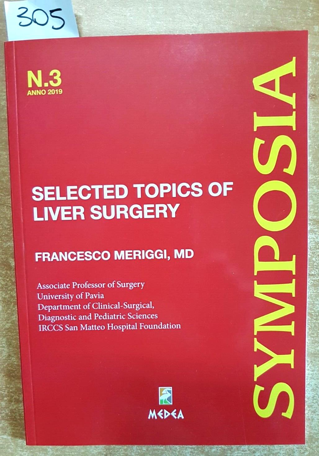 Selected topics of liver surgery