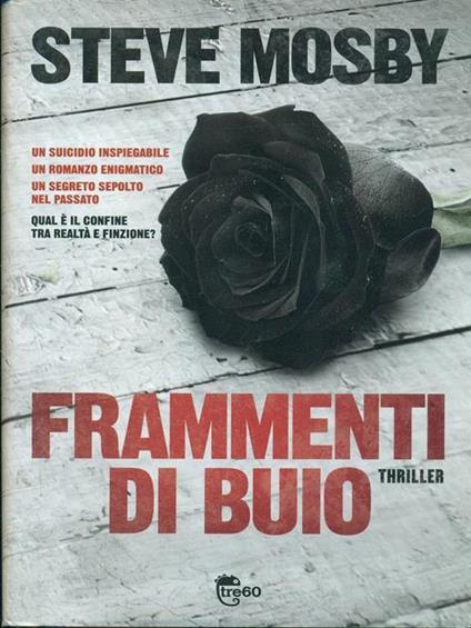 Frammenti di buio - Steve Mosby - copertina