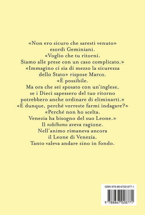 L'enigma della maschera. Un'indagine di Marco Leon, agente dell'Inquisizione di Stato - Paolo Lanzotti - 4