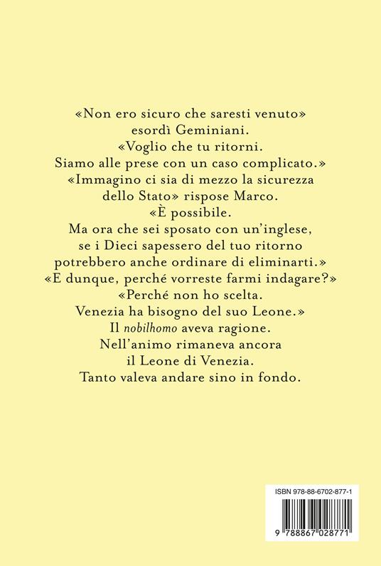 L'enigma della maschera. Un'indagine di Marco Leon, agente dell'Inquisizione di Stato - Paolo Lanzotti - 4