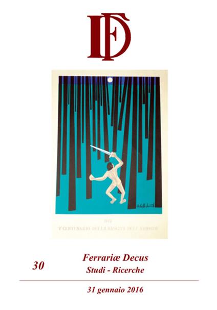 Ferrariae decus. Studi-ricerche (2016). Vol. 30 - copertina