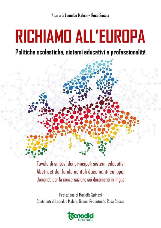 Richiamo all'Europa. Politiche scolastiche, sistemi educativi e professionalità - copertina
