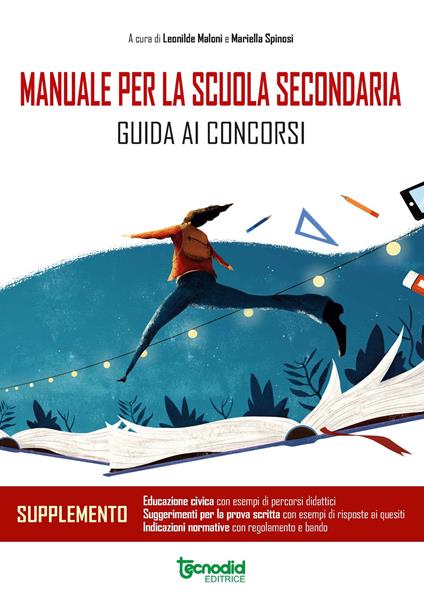 Manuale scuola secondaria. Guida ai concorsi supplemento - copertina