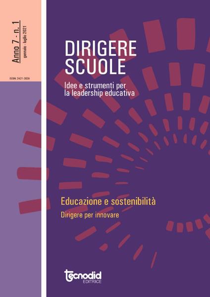 Dirigere scuole. Educazione e sostenibilità. Dirigere per innovare - copertina