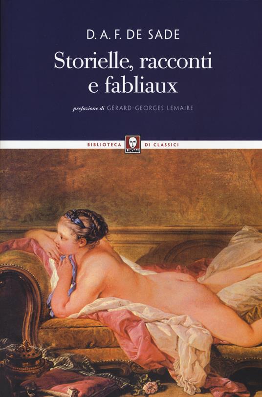 Storielle, racconti e fabliaux - François de Sade - copertina