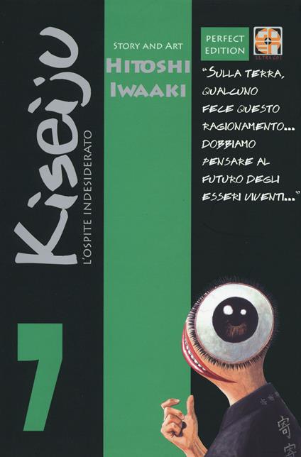 L'ospite indesiderato. Kiseiju. Vol. 7 - Hitoshi Iwaaki - copertina