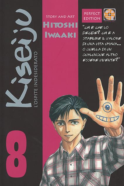L' ospite indesiderato. Kiseiju. Vol. 8 - Hitoshi Iwaaki - copertina