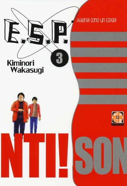 E.S.P. attenti! Sono un esper!. Vol. 3 - Kiminori Wakasugi - copertina