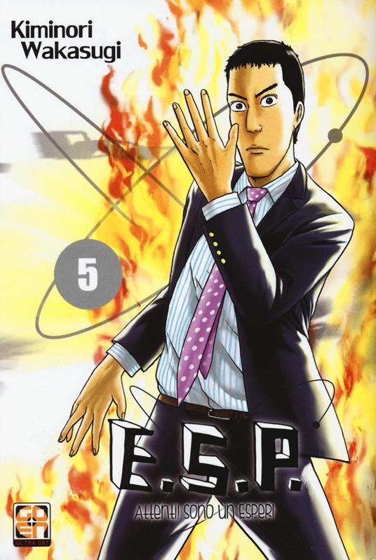 E.S.P. attenti! Sono un esper!. Vol. 5 - Kiminori Wakasugi - copertina