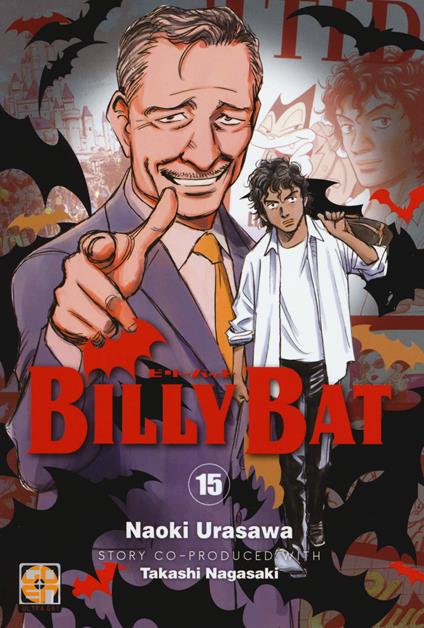 Billy Bat. Vol. 15 - Naoki Urasawa,Takashi Nagasaki - copertina