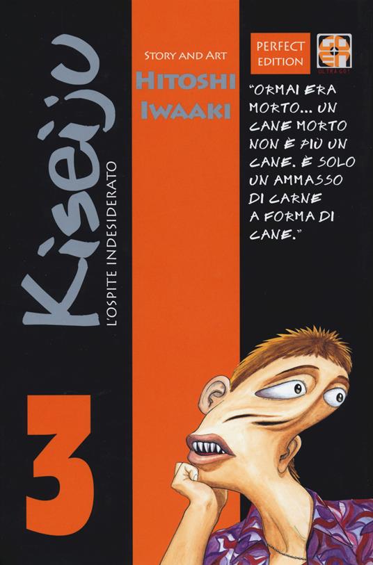 L' ospite indesiderato. Kiseiju. Vol. 3 - Hitoshi Iwaaki - copertina