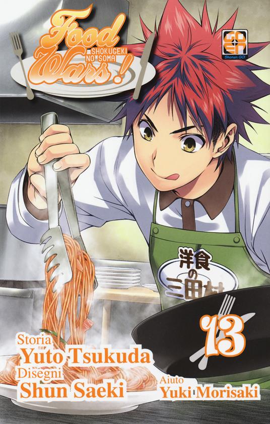 Food wars!. Vol. 13 - Yuto Tsukuda,Shun Saeki,Yuki Morisaki - copertina