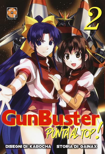 Punta al top, GunBuster!. Vol. 2 - Kabocha,Gainax - copertina