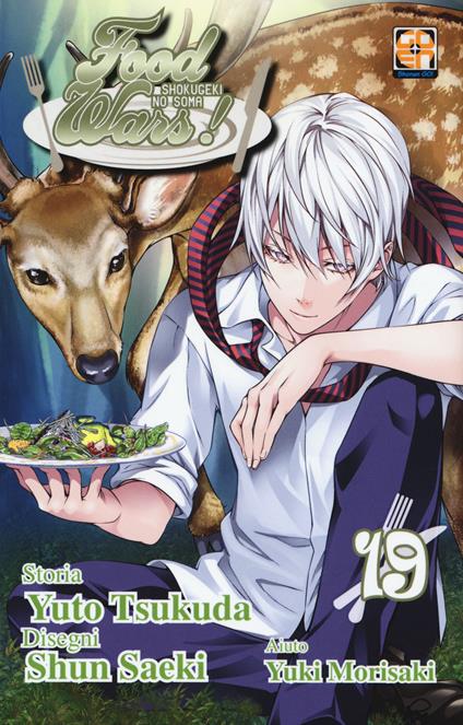 Food wars!. Vol. 19 - Yuto Tsukuda,Shun Saeki,Yuki Morisaki - copertina