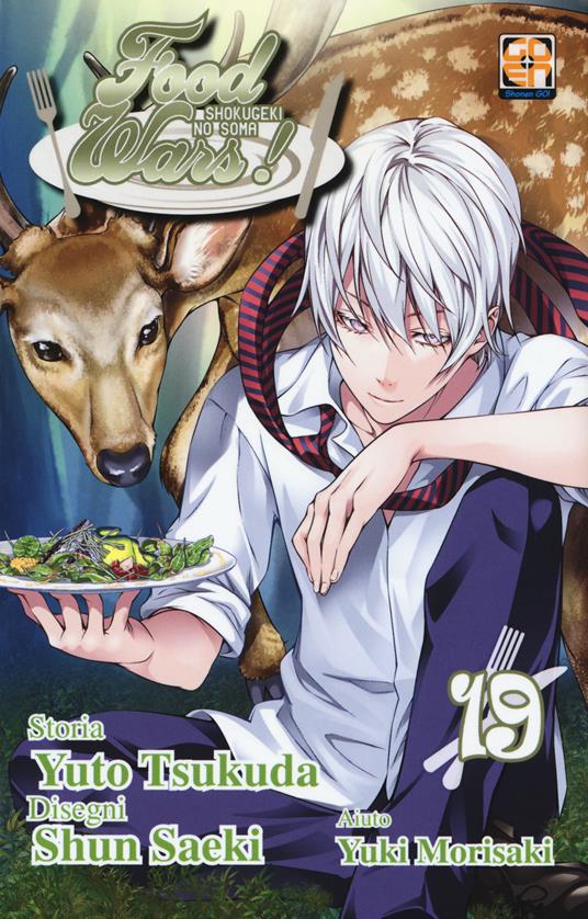 Food wars!. Vol. 19 - Yuto Tsukuda,Shun Saeki,Yuki Morisaki - copertina