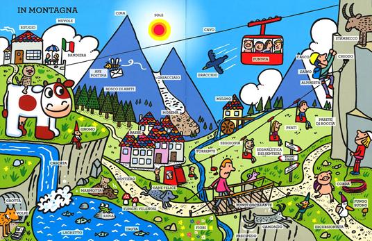 Il grande libro delle parole di mucca Moka. Ediz. illustrata - Agostino Traini - 3