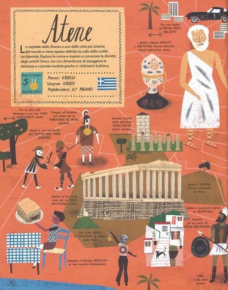 City atlas. Viaggio intorno al mondo in 30 città. Ediz. illustrata - Georgia Cherry,Martin Haake - 3