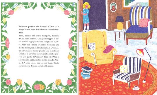 Riccioli d'oro e i tre orsi. Le più belle fiabe illustrate. Ediz. a colori - Giuditta Campello - 3