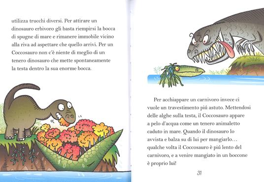 Marini mostruosi. Dinosauri da paura. Ediz. a colori - Febe Sillani - 2