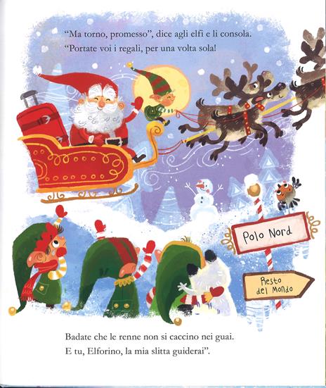 Un selfie con Babbo Natale. Ediz. a colori - Peter Bently - 3