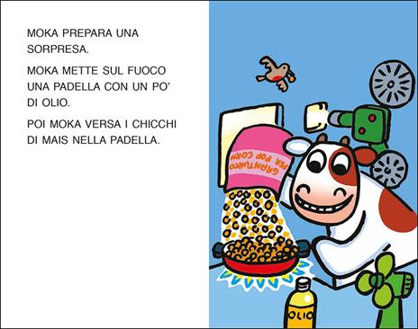 Mucca Moka al cinema. Stampatello maiuscolo. Ediz. a colori - Agostino Traini - 4