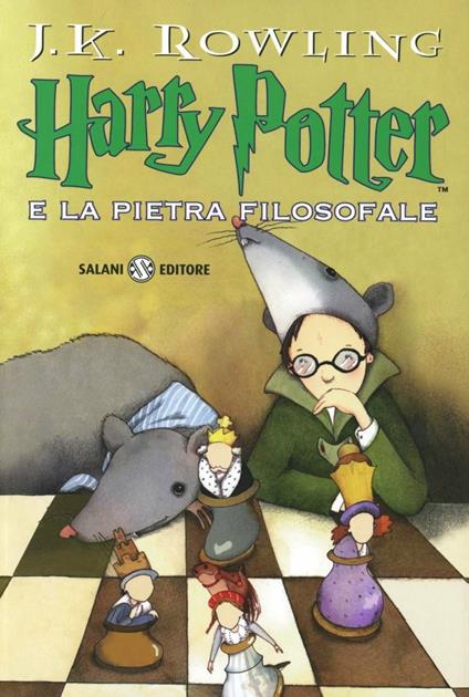 Harry Potter e la pietra filosofale. Vol. 1 - J. K. Rowling - copertina