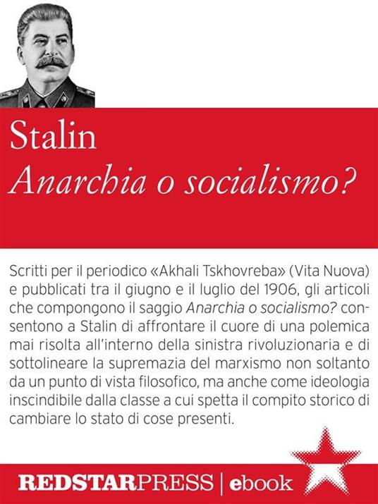 Anarchia o socialismo? - Iosif V. Stalin - ebook