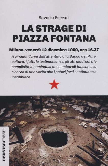 La strage di piazza Fontana - Saverio Ferrari - copertina