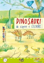 Dinosauri da scoprire e colorare