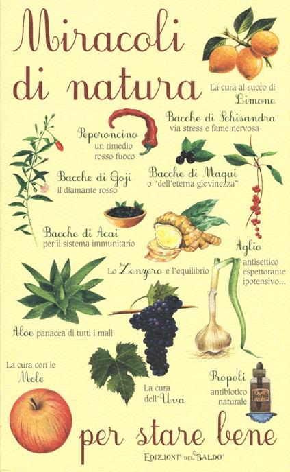 Miracoli di natura per stare bene - Giulia Tedesco,Anastasia Zanoncelli - copertina