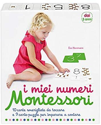 I miei numeri. Montessori. 10 carte smerigliate da toccare e 9 carte puzzle per imparare a contare. Con Carte - Ève Herrmann - 4