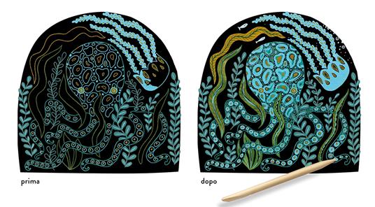 Mare segreto. Grattalibri. Con stiletto di legno - Dinara Mirtalipova - 2