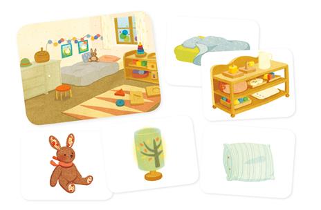 Gli oggetti della casa. I piccoli Montessori. Con 35 Carte - Adeline Charneau - 2