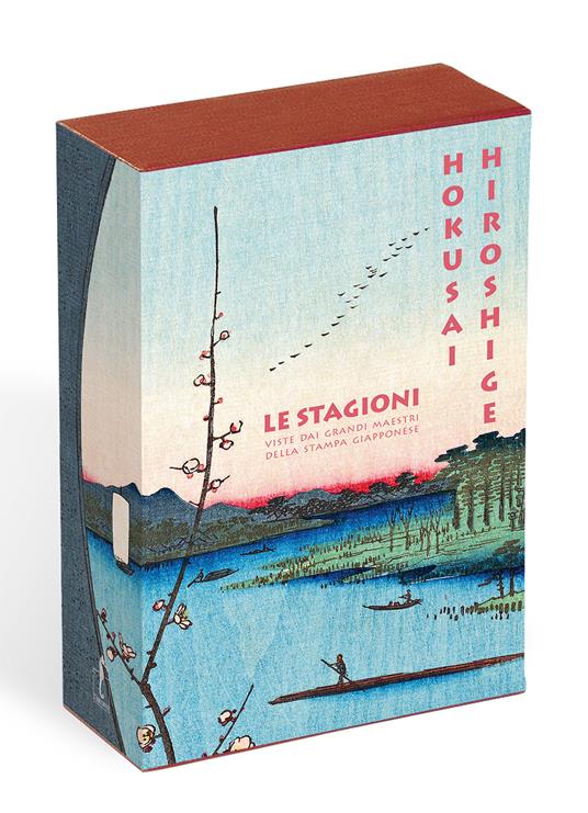 Hokusai. Hiroshige. Le stagioni viste dai grandi maestri della stampa giapponese. Ediz. a colori - Amélie Balcou - copertina
