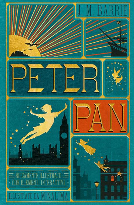 Peter Pan. Ediz. a colori - James Matthew Barrie - copertina