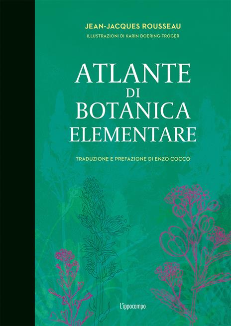 Atlante di botanica elementare - Jean-Jacques Rousseau - copertina