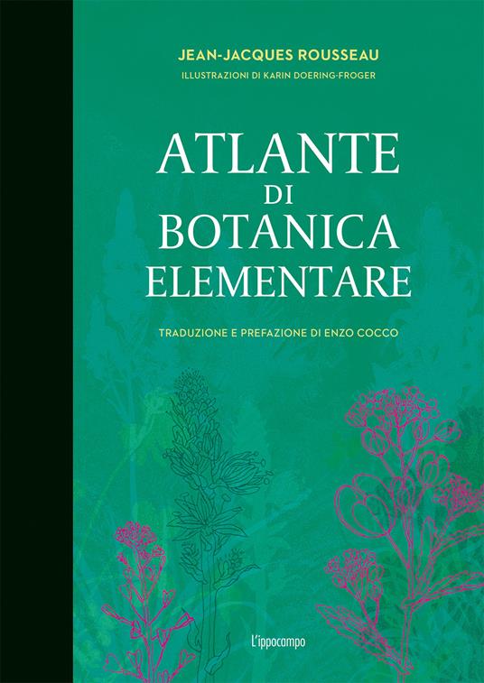 Atlante di botanica elementare - Jean-Jacques Rousseau - copertina