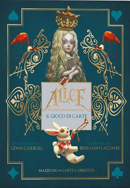 Alice. Il gioco di carte. Ediz. a colori. Con Libro in brossura - Lewis Carroll,Benjamin Lacombe - copertina
