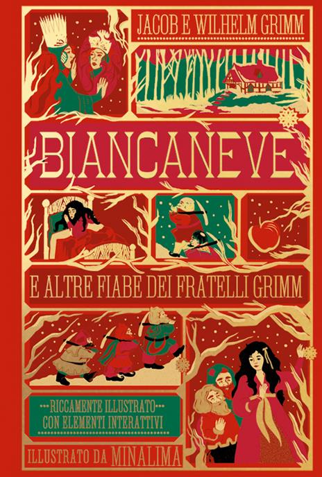 Biancaneve e altre fiabe. Ediz. a colori - Jacob Grimm,Wilhelm Grimm - copertina