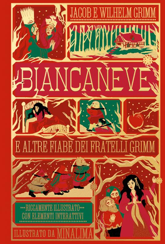 Biancaneve e altre fiabe. Ediz. a colori - Jacob Grimm,Wilhelm Grimm - copertina