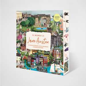 Libro Il mondo di Jane Austen. Puzzle 1000 pezzi John Mullan Barry Falls