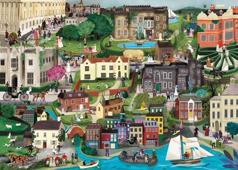 Il mondo di Jane Austen. Puzzle 1000 pezzi - John Mullan,Barry Falls - 4