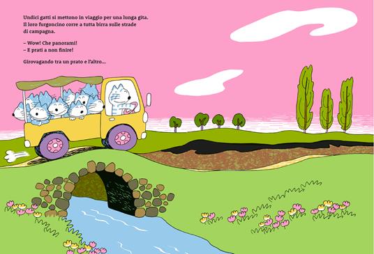 Undici gatti e un maiale. Ediz. illustrata - Noboru Baba - 2