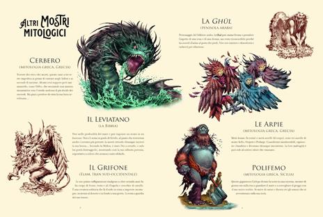 I mostri. L'enciclopedia del meraviglioso. Ediz. illustrata - Sébastien Perez - 3