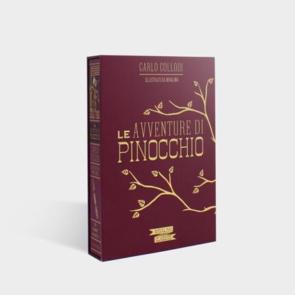Le avventure di Pinocchio. Cofanetto MinaLima. Ediz. limitata - Carlo Collodi - copertina