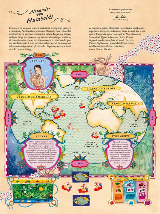 Alexander Von Humboldt, esploratore dell'irraggiungibile. Album scoperte - Rocío Martinez - 2