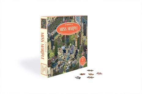 Il mondo di Miss Marple - Puzzle 1000 pezzi - Kanae Sato - 3