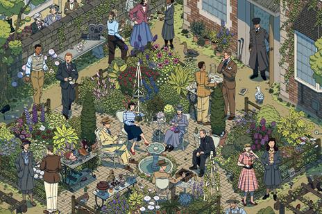 Il mondo di Miss Marple - Puzzle 1000 pezzi - Kanae Sato - 4