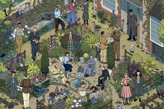 Il mondo di Miss Marple - Puzzle 1000 pezzi - Kanae Sato - 4